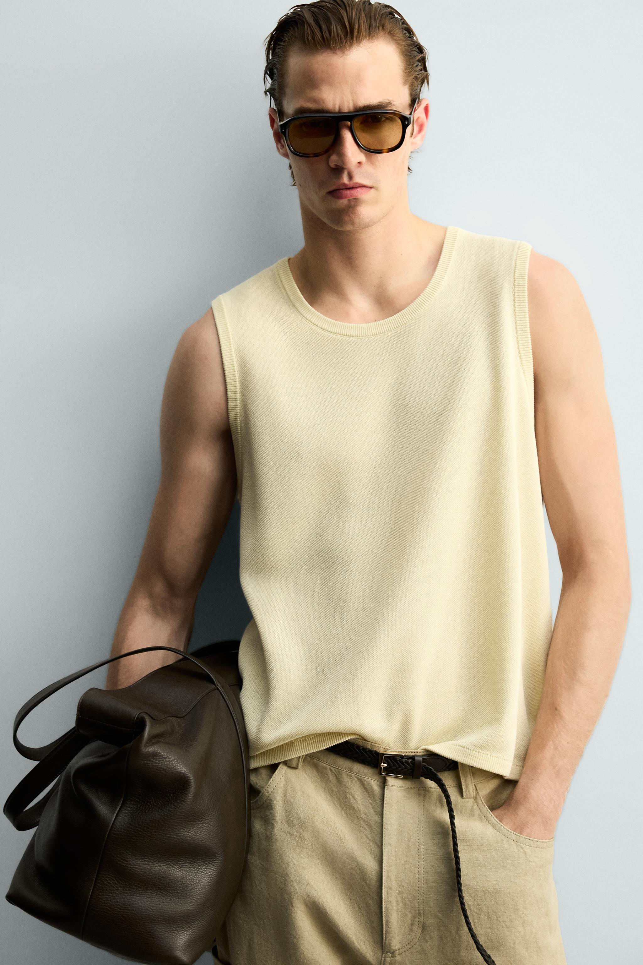 GILET EN MAILLE STRUCTUR